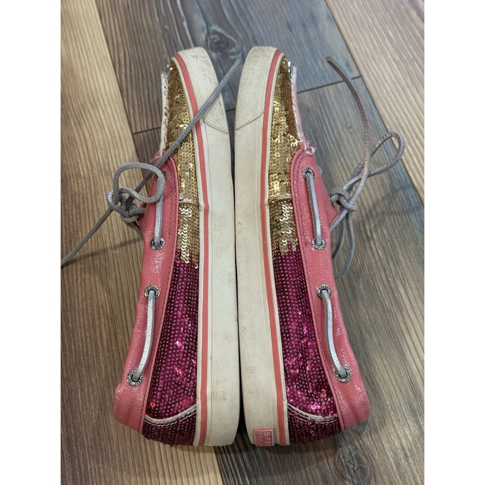 Sperry Top Siders Loafers Boat Shoes Sequins Slip On Women's 8.5M - Picture 5 of 7